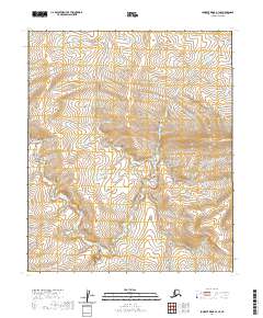 Lookout Ridge B-3 SE, AK — USGS 7.5-minute topo (2020)