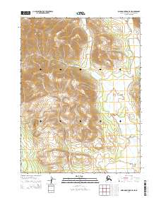 Baird Mountains B-5 NE, AK — USGS 7.5-minute topo (2014)