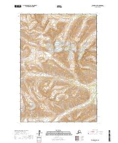Tyonek D-8 SW, AK — USGS 7.5-minute topo (2017)