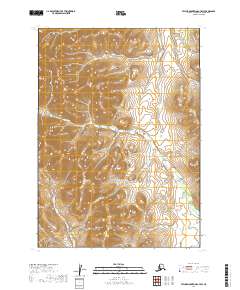 Taylor Mountains C-7 SW, AK — USGS 7.5-minute topo (2019)