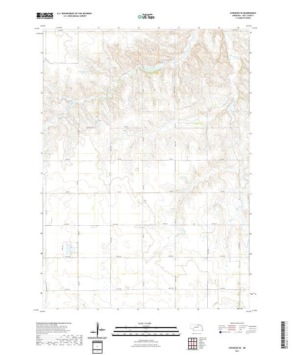 Atkinson SE, NE — USGS 7.5-minute topo (2021)