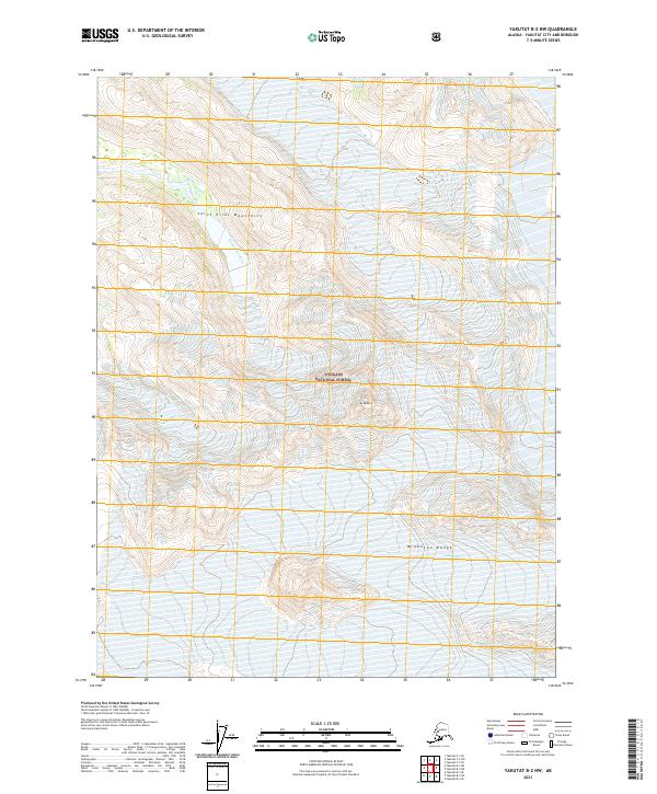 Yakutat B-2 NW, AK — USGS 7.5-minute topo (2021)