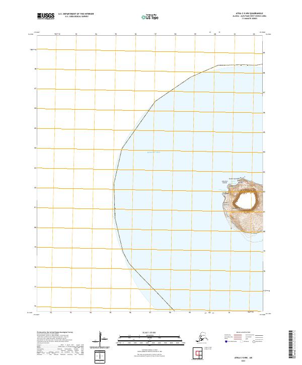 Atka C-5 NW, AK — USGS 7.5-minute topo (2021)
