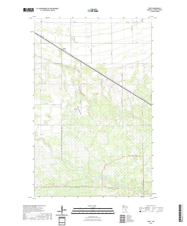 Swift, MN — USGS 7.5-minute topo (2022)