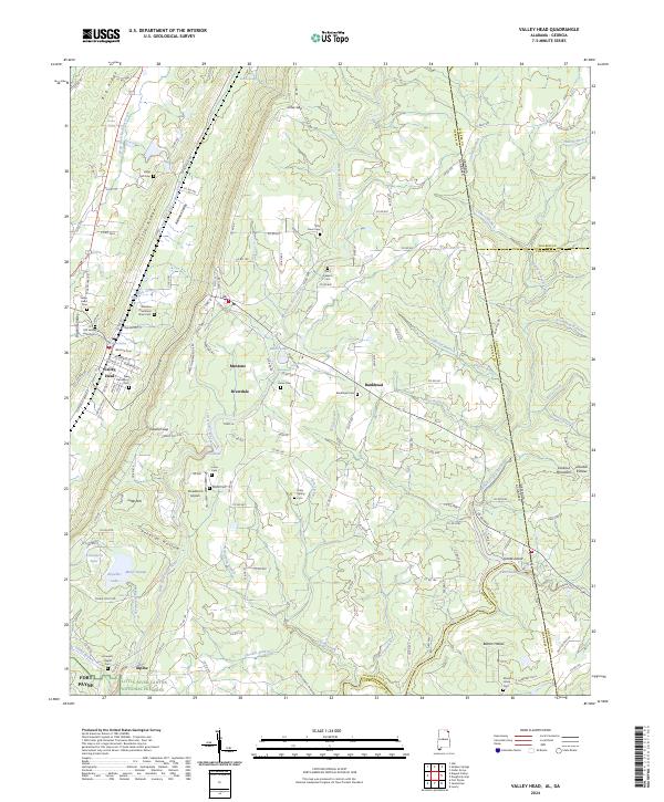 Valley Head, AL-GA — USGS 7.5-minute topo (2024)