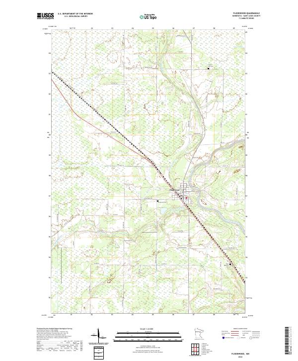 Floodwood, MN — USGS 7.5-minute topo (2022)
