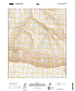 Lookout Ridge B-3 NE, AK — USGS 7.5-minute topo (2020)