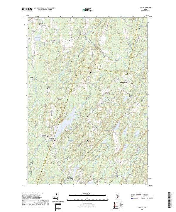 Palermo, ME — USGS 7.5-minute topo (2024)