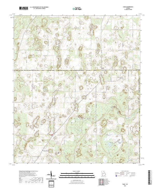 Vada, GA — USGS 7.5-minute topo (2024)