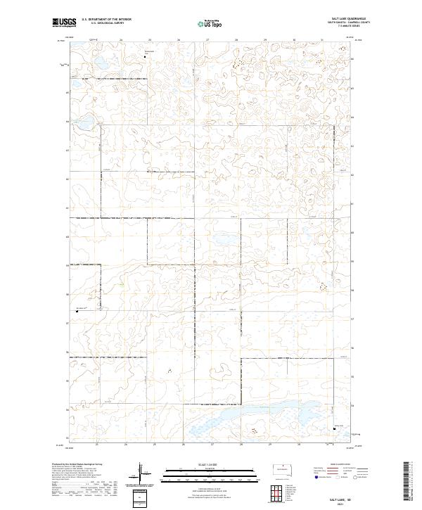 Salt Lake, SD — USGS 7.5-minute topo (2021)