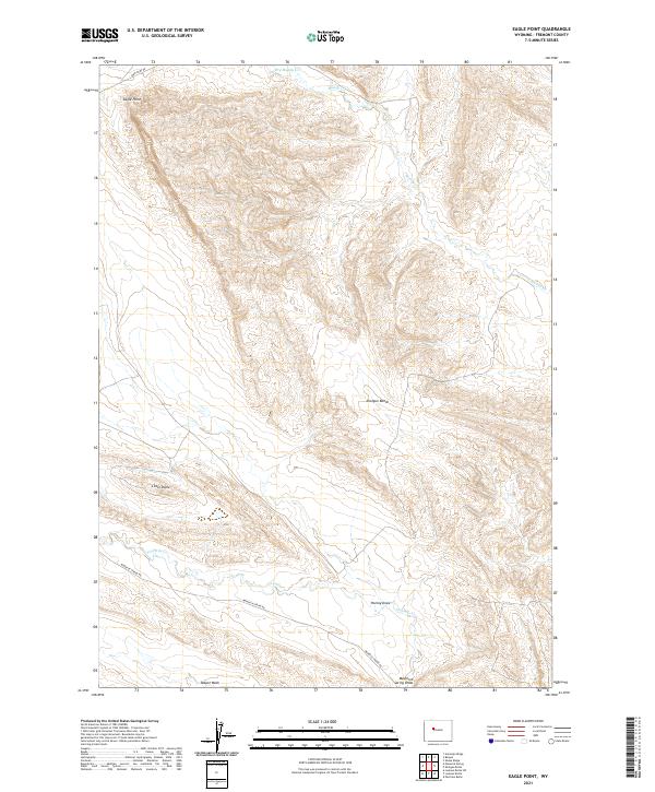 Eagle Point, WY — USGS 7.5-minute topo (2021)
