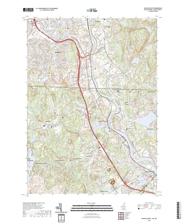 Nashua South, NH-MA — USGS 7.5-minute topo (2024)