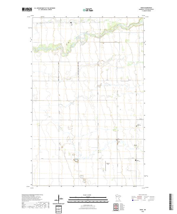 Enok, MN — USGS 7.5-minute topo (2022)