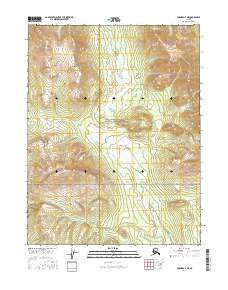 Hughes D-3 NE, AK — USGS 7.5-minute topo (2016)