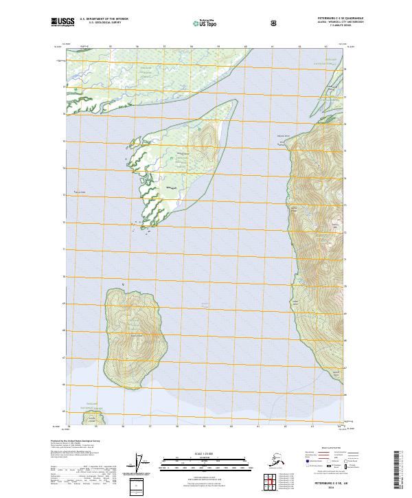 Petersburg C-2 SE, AK — USGS 7.5-minute topo (2024)