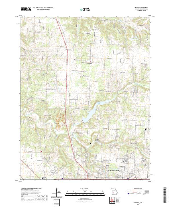 Ebenezer, MO — USGS 7.5-minute topo (2021)