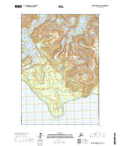 Mount Fairweather B-4 NE, AK — USGS 7.5-minute topo (2017)