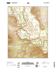 Coleen A-4 NW, AK — USGS 7.5-minute topo (2018)