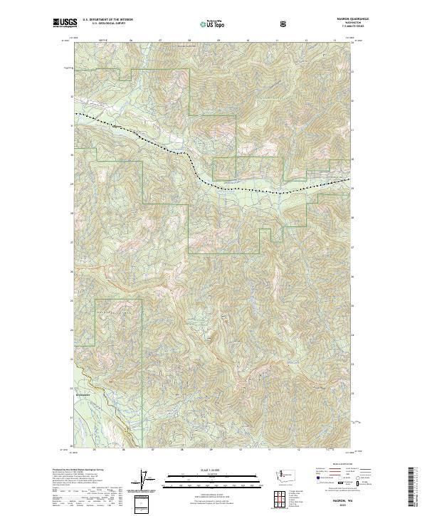 Nagrom, WA — USGS 7.5-minute topo (2023)