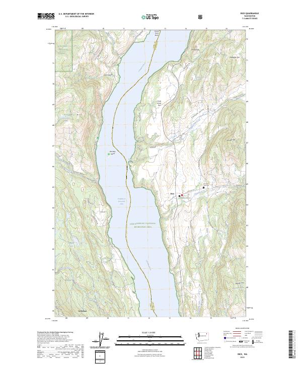 Rice, WA — USGS 7.5-minute topo (2023)