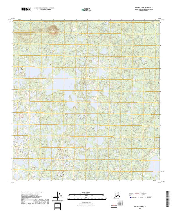 Gulkana C-5 SE, AK — USGS 7.5-minute topo (2023)