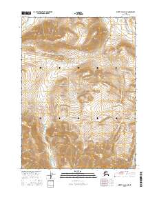 Survey Pass D-4 NE, AK — USGS 7.5-minute topo (2016)