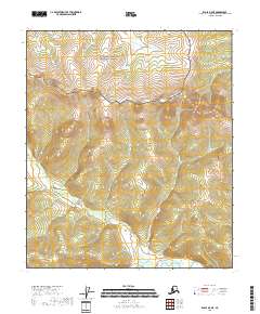 Eagle B-5 NE, AK — USGS 7.5-minute topo (2018)