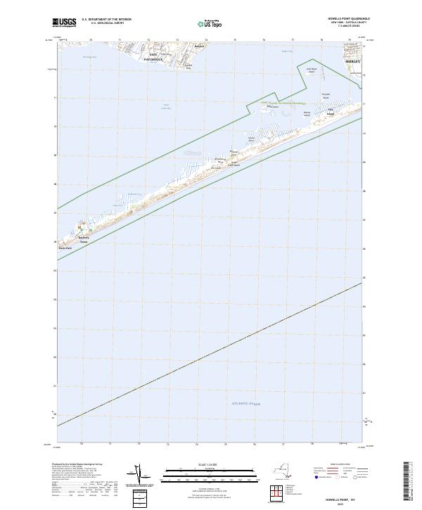 Howells Point, NY — USGS 7.5-minute topo (2023)