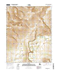 Bettles B-3 SE, AK — USGS 7.5-minute topo (2016)