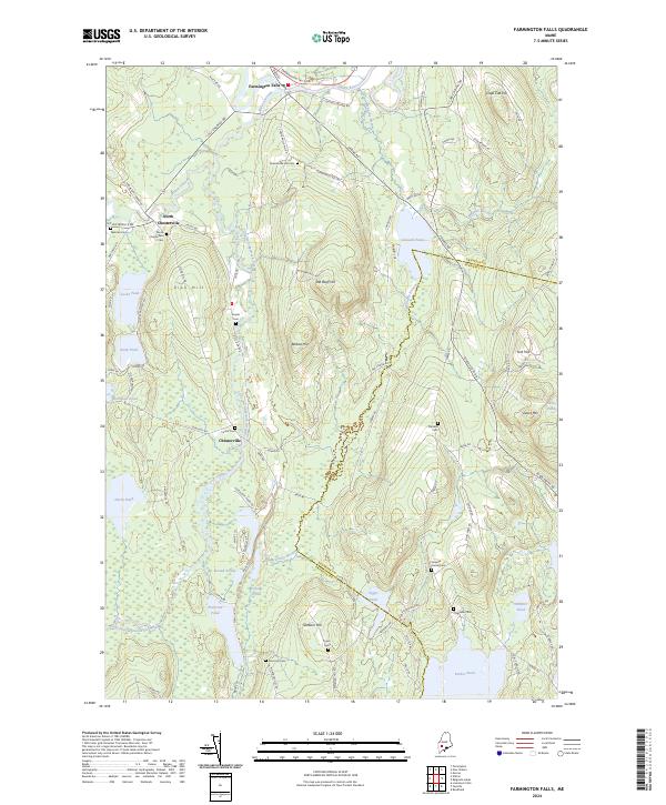 Farmington Falls, ME — USGS 7.5-minute topo (2024)