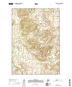 Sleetmute B-1 SW, AK — USGS 7.5-minute topo (2019)