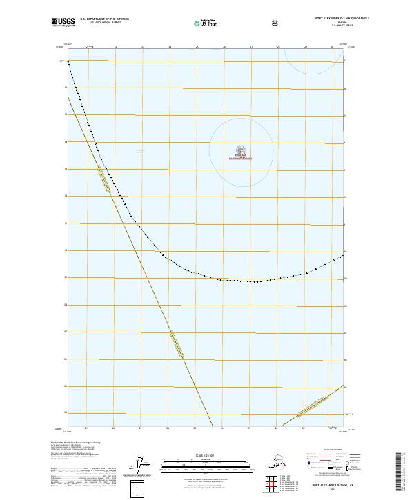 Port Alexander D-2 NW, AK — USGS 7.5-minute topo (2021)