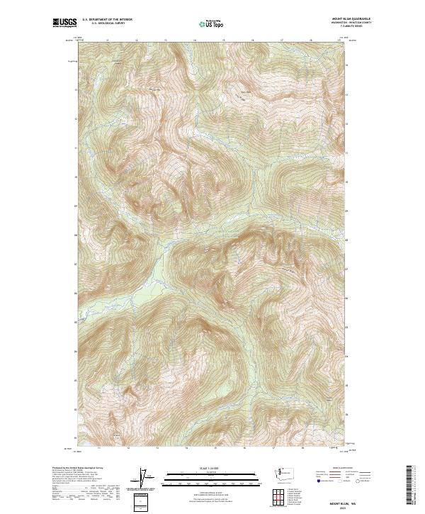 Mount Blum, WA — USGS 7.5-minute topo (2023)
