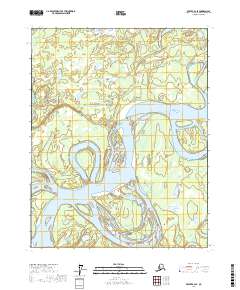 Beaver B-2 SE, AK — USGS 7.5-minute topo (2017)