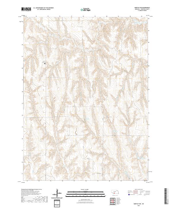 Bartley NW, NE — USGS 7.5-minute topo (2021)