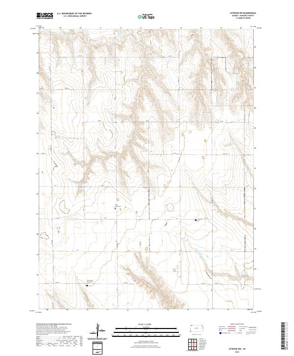 Atwood NW, KS — USGS 7.5-minute topo (2022)