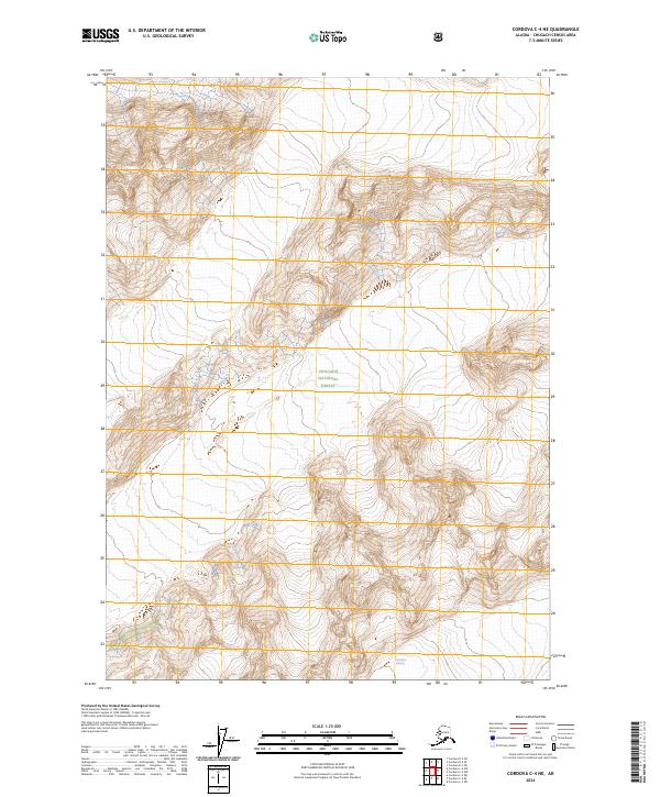 Cordova C-4 NE, AK — USGS 7.5-minute topo (2024)