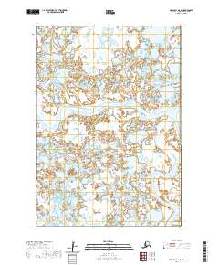 Marshall B-8 SE, AK — USGS 7.5-minute topo (2020)