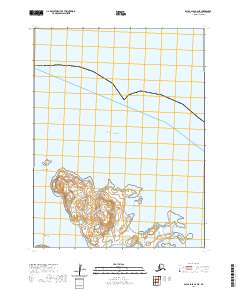 False Pass B-2 NE, AK — USGS 7.5-minute topo (2020)