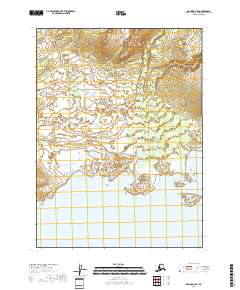Iliamna D-4 SW, AK — USGS 7.5-minute topo (2018)