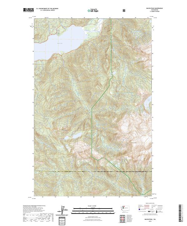 Bacon Peak, WA — USGS 7.5-minute topo (2023)