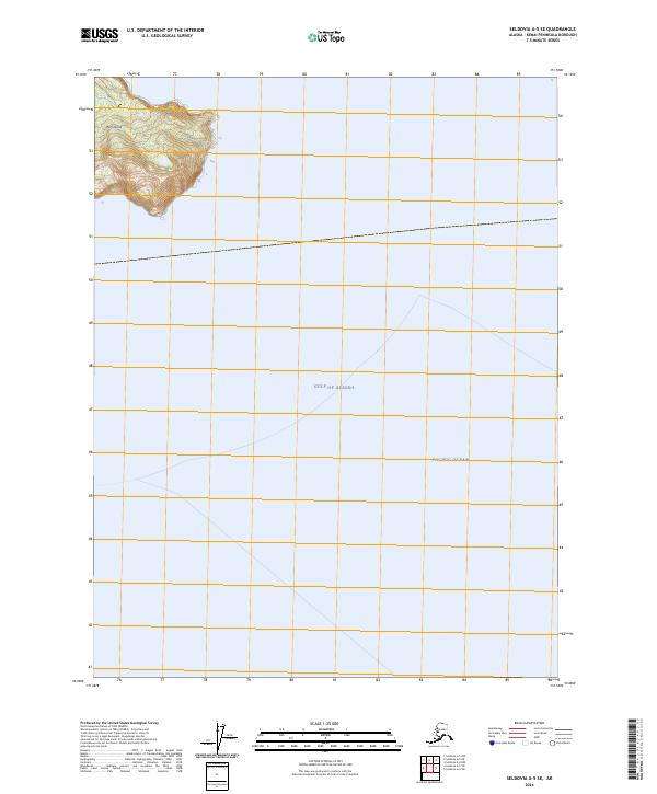 Seldovia A-5 SE, AK — USGS 7.5-minute topo (2024)
