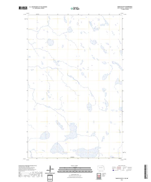 Sarles NE OE N, ND-MB — USGS 7.5-minute topo (2024)