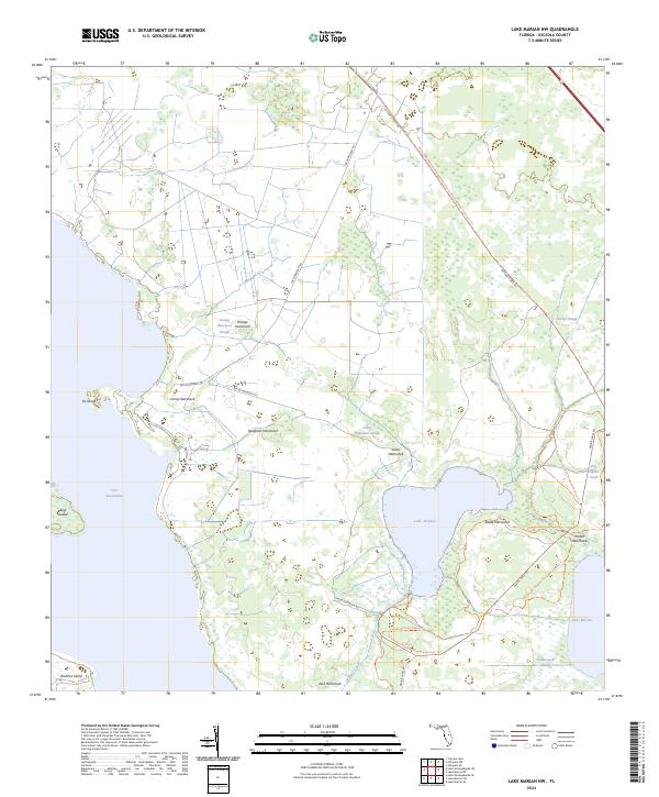 Lake Marian NW, FL — USGS 7.5-minute topo (2024)