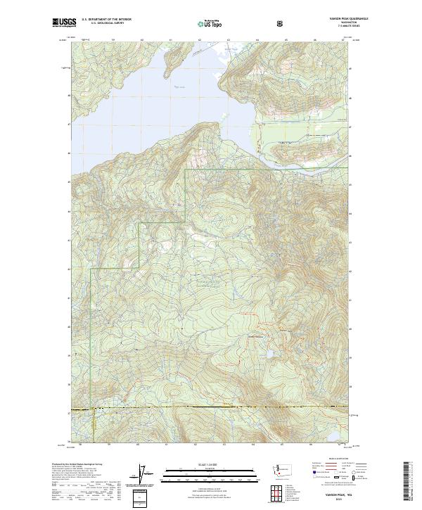 Vanson Peak, WA — USGS 7.5-minute topo (2023)