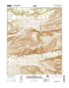 Melozitna D-3 SE, AK — USGS 7.5-minute topo (2016)