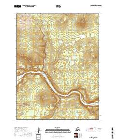 Coleen A-2 NW, AK — USGS 7.5-minute topo (2018)