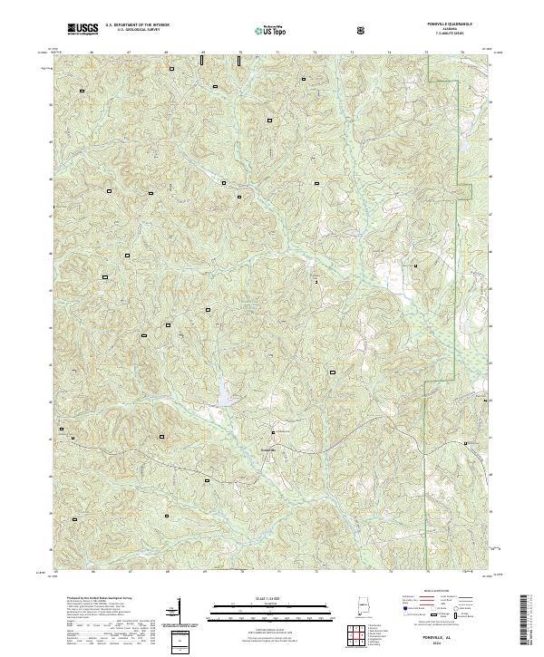 Pondville, AL — USGS 7.5-minute topo (2024)