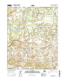 Bettles C-4 SW, AK — USGS 7.5-minute topo (2016)