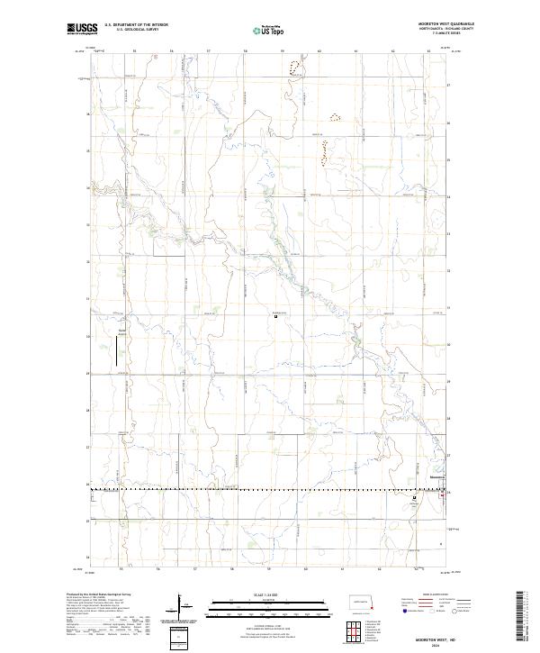 Mooreton West, ND — USGS 7.5-minute topo (2024)